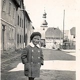 Bild0792 1944. Die Stiftstrasse in Bleidenstadt mit Blick auf St. Ferutius.