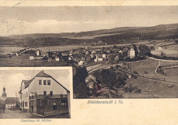 Straßen und Gebäude von Bleidenstadt