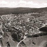 Bild1795 1965 (Dank an Fr. Schwarzpaul) Postkarte Luftbild Bleidenstadt von Nord-West aus gesehen