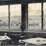Bild1222 1957. Blick aus der Waldschänke über Bleidenstadt.