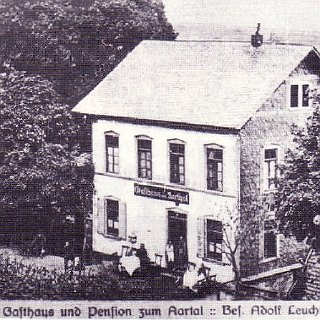 Bild0098 Das Gasthaus und Pension "Zum Aartal" (auch Leucht) bei der Hähnchesmühle