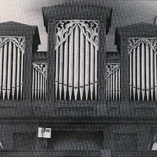 Bild1739 Prospekt der Oberlinger Orgel der Kirche Niederlibbach